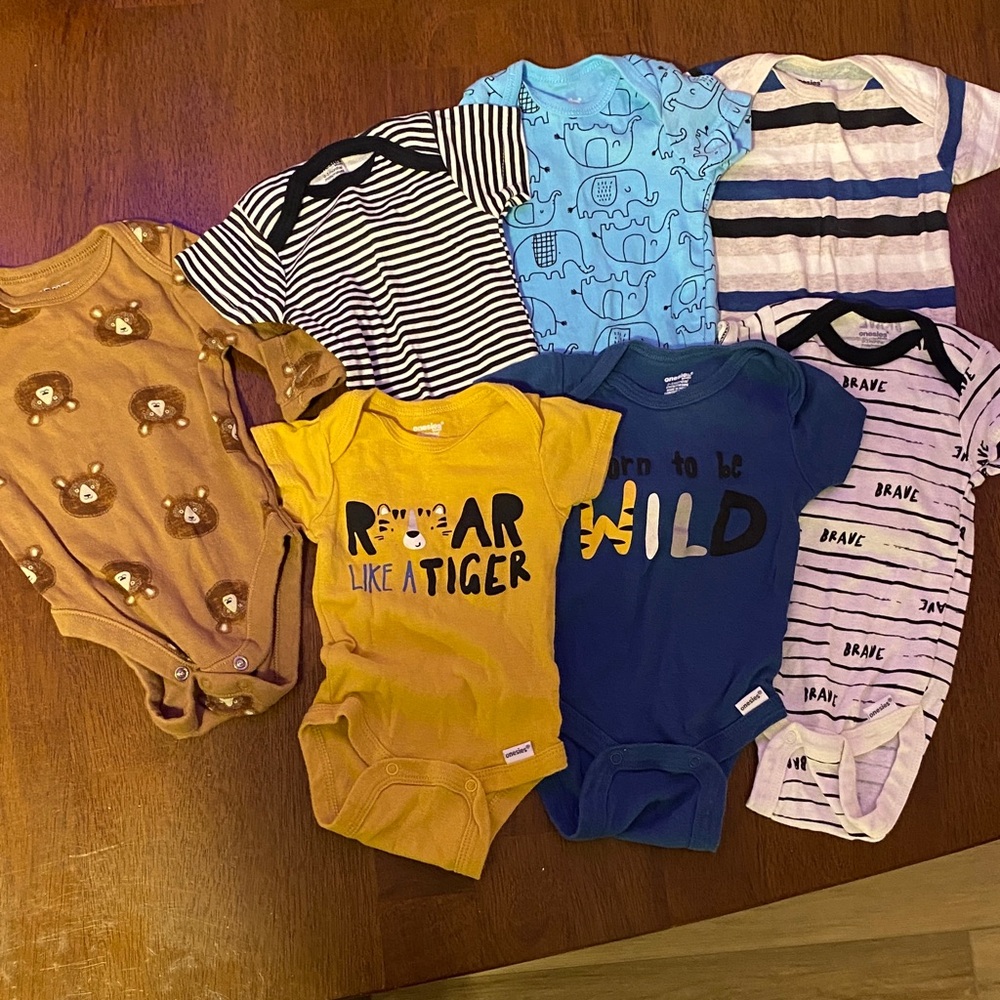 Assorted Kids One Pieces Bodysuits Set